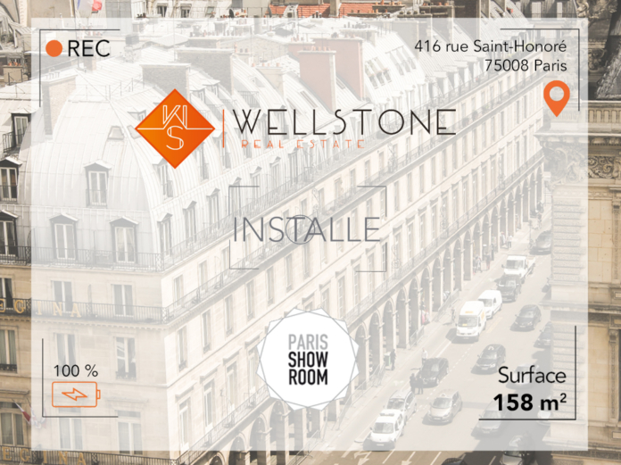 Wellstone installe Paris Showroom