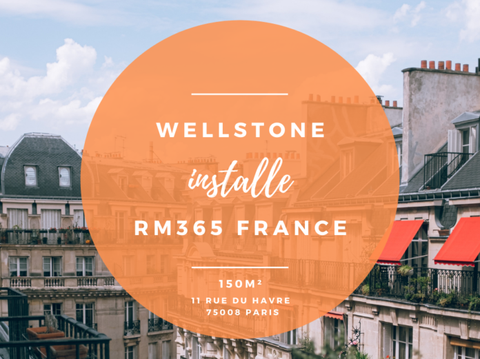 Wellstone installe RM365 France