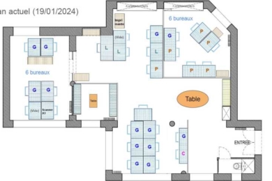 A LOUER Bureaux 100m2 ref 1755634-0L