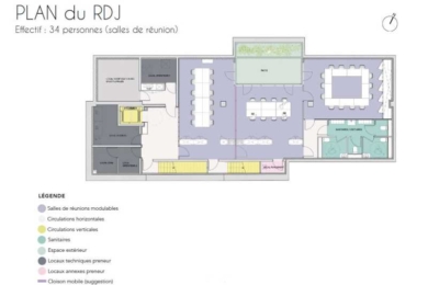 A LOUER Bureaux 1021m2 ref 1462014-0L