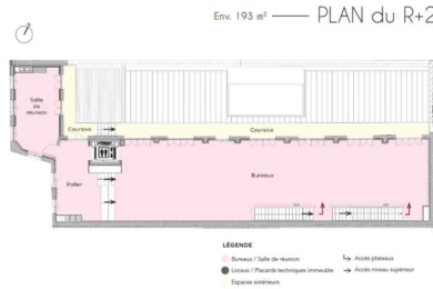 A LOUER Bureaux 1021m2 ref 1462014-0L