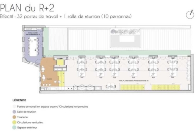 A LOUER Bureaux 1021m2 ref 1462014-0L