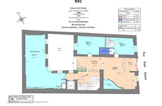A LOUER Bureaux 1039m2 ref 1454142-0L