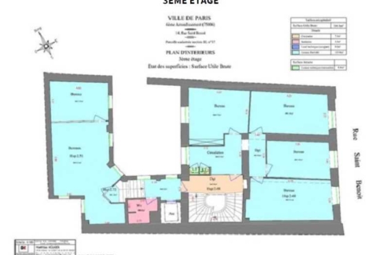 A LOUER Bureaux 1039m2 ref 1454142-0L