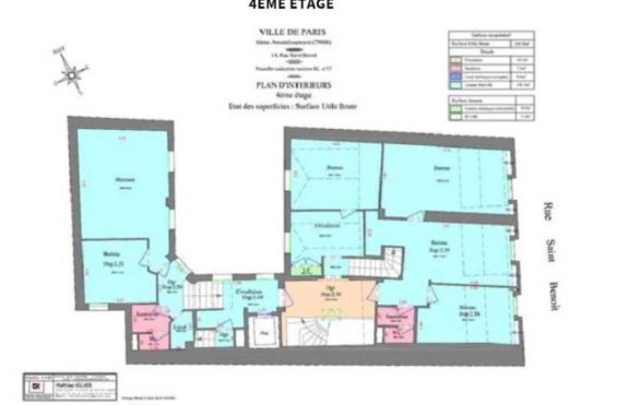 A LOUER Bureaux 1039m2 ref 1454142-0L