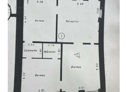 A LOUER Bureaux 105m2 ref 2011738-0L