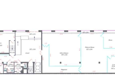 A LOUER Bureaux 1093m2 ref 1224665-0L
