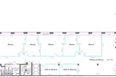 A LOUER Bureaux 1093m2 ref 1224665-0L