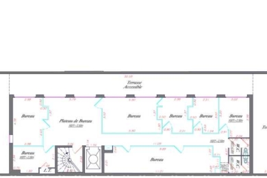 A LOUER Bureaux 1093m2 ref 1224665-0L