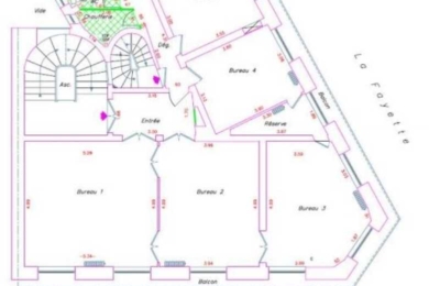 A LOUER Bureaux 110m2 ref 1224555-0L