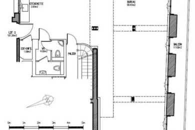 A LOUER Bureaux 110m2 ref 1454114-0L