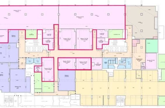 A LOUER Bureaux 1161m2 ref 1224549-0L