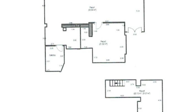 A LOUER Bureaux 117m2 ref 2199631-0L