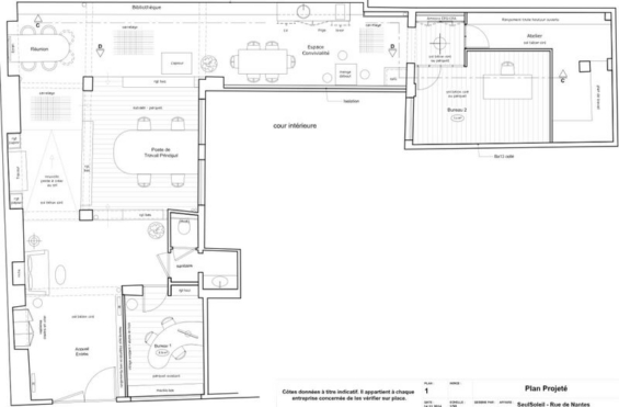 A LOUER Bureaux 118m2 ref 2183264-0L