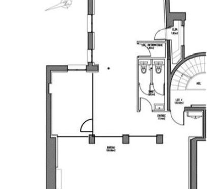 A LOUER Bureaux 125m2 ref 2129320-0L