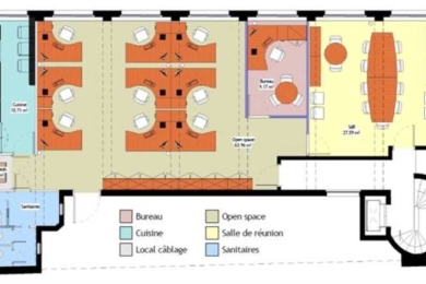 A LOUER Bureaux 130m2 ref 1454112-0L