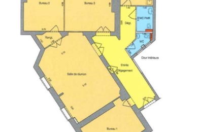 A LOUER Bureaux 133m2 ref 1223549-0L