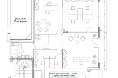 A LOUER Bureaux 135m2 ref 2189394-0L