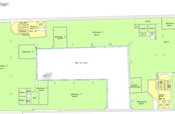 A LOUER Bureaux 1388m2 ref 1224610-0L