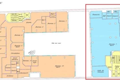 A LOUER Bureaux 1388m2 ref 1224610-0L