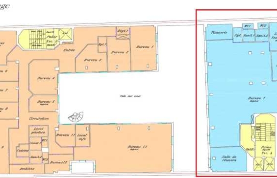 A LOUER Bureaux 1388m2 ref 1224610-0L