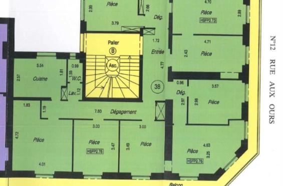 A LOUER Bureaux 138m2 ref 1462029-0L