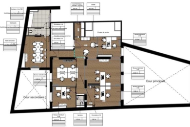 A LOUER Bureaux 143m2 ref 2018284-0L