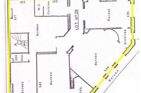 A LOUER Bureaux 146m2 ref 1454232-0L