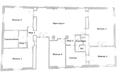 A LOUER Bureaux 155m2 ref 2148022-0L