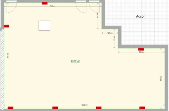 A LOUER Bureaux 157m2 ref 1755614-0L