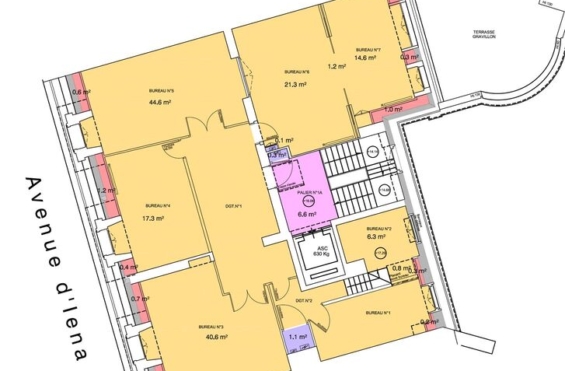 A LOUER Bureaux 165m2 ref 2120818-0L