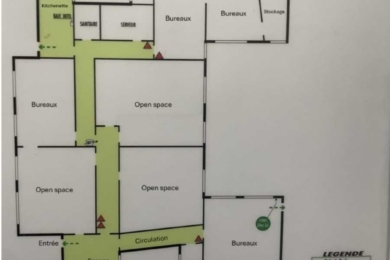 A LOUER Bureaux 180m2 ref 2164224-0L