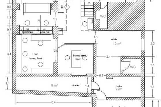 A LOUER Bureaux 187m2 ref 1462108-0L