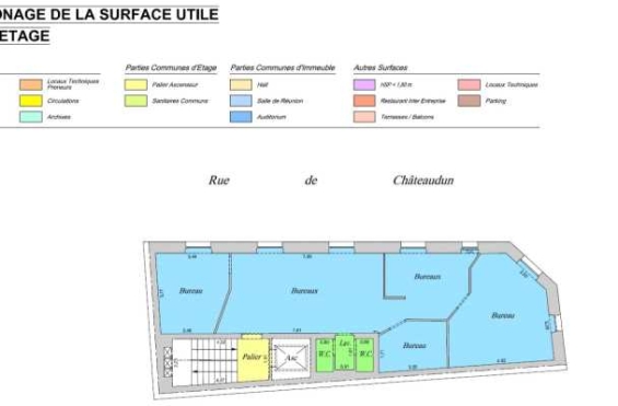 A LOUER Bureaux 188m2 ref 1400006-0L