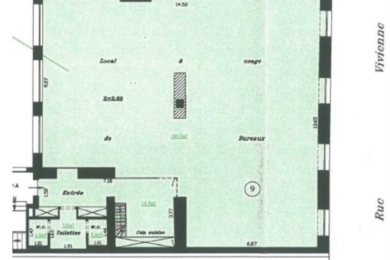 A LOUER Bureaux 189m2 ref 1755693-0L
