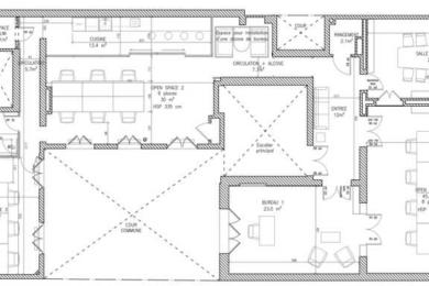 A LOUER Bureaux 198m2 ref 1041106-0L