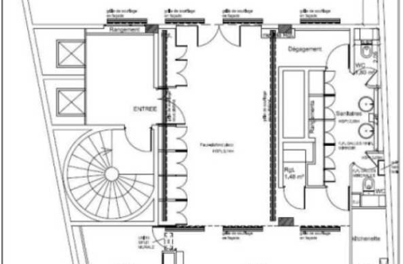 A LOUER Bureaux 198m2 ref 1241730-0L