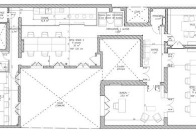 A LOUER Bureaux 198m2 ref 2147759-0L