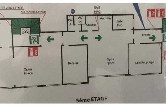 A LOUER Bureaux 203m2 ref 1454109-0L