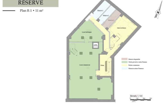 A LOUER Bureaux 206m2 ref 1462043-0L