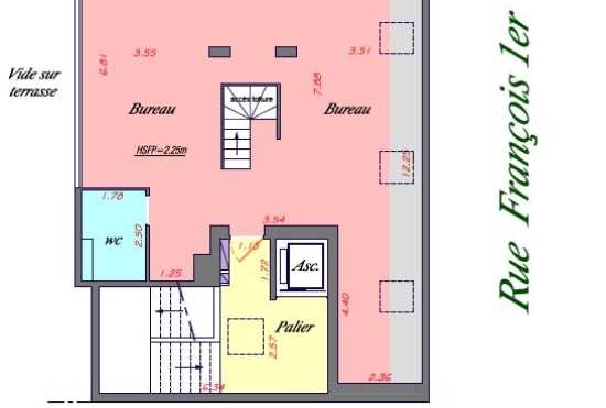 A LOUER Bureaux 328m2 ref 1070172-0L