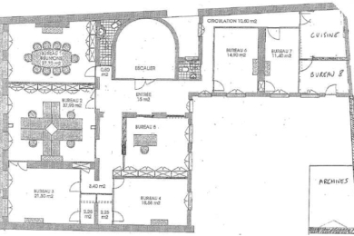 A LOUER Bureaux 229m2 ref 1454010-0L