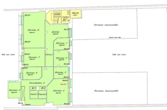 A LOUER Bureaux 238m2 ref 952349-0L