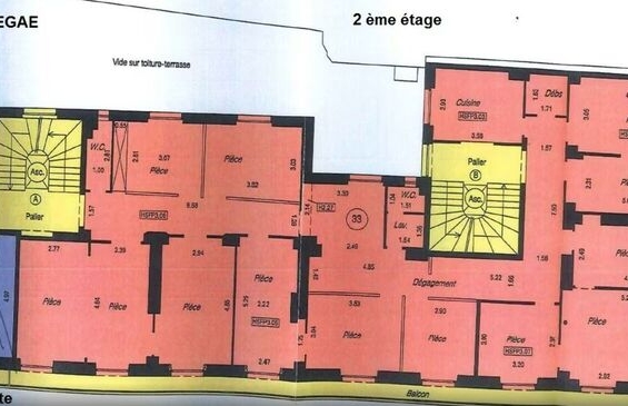 A LOUER Bureaux 275m2 ref 2202986-0L