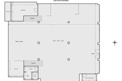 A LOUER Bureaux 277m2 ref 1755621-0L