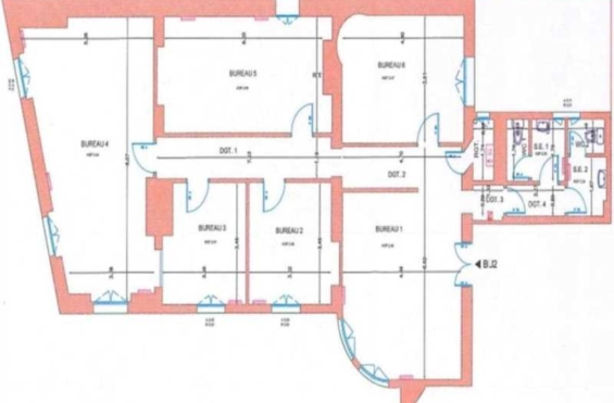 A LOUER Bureaux 290m2 ref 1079085-0L