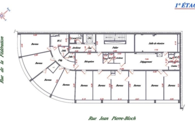 A LOUER Bureaux 297m2 ref 2149517-0L