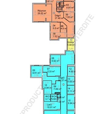 A LOUER Bureaux 336m2 ref 2145368-0L