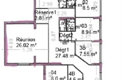 A LOUER Bureaux 336m2 ref 2145368-0L