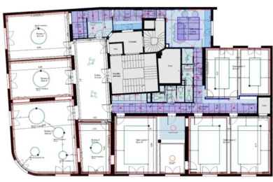 A LOUER Bureaux 363m2 ref 1301850-0L